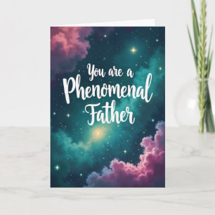 Phenomenal Father Starry Card