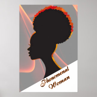 Phenomenal Woman Poster