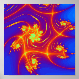 Pheonix Fractal Poster