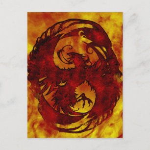 Pheonix Rising Fantasy 2 Postcard