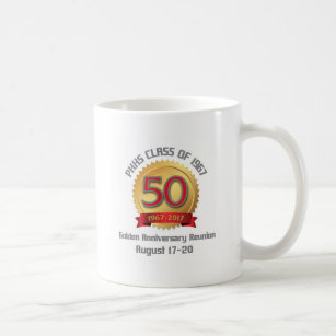 PHHS Class of 1967 50-Year Reunion Coffee Mug