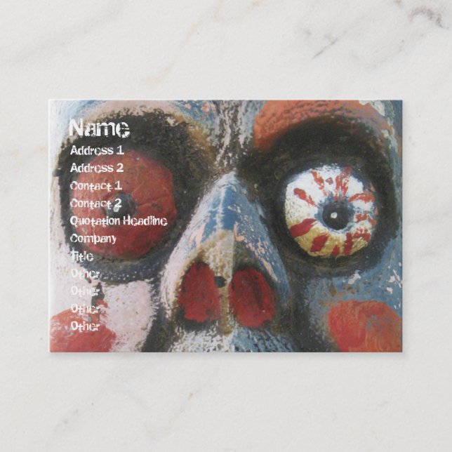 Phi - A Thai Ghost Business Card (Front)