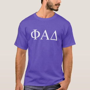 Phi Alpha Delta Greek Letters T-Shirt