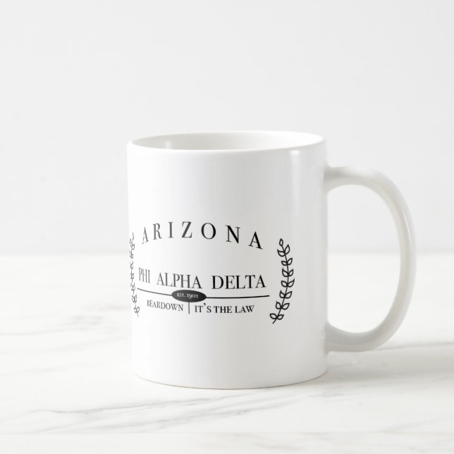 Phi Alpha Delta Mug (Right)