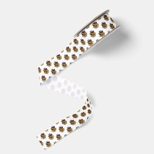 Phi Chi Theta Colour Crest Grosgrain Ribbon