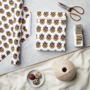Phi Chi Theta Colour Crest Wrapping Paper