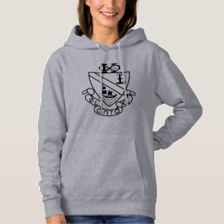 Phi Chi Theta Crest | B&W Hoodie