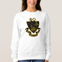 Phi Chi Theta Crest | Gold and Black