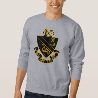 Phi Chi Theta Crest | Gold and Black Sweatshirt