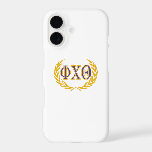 Phi Chi Theta   Greek with Wreath