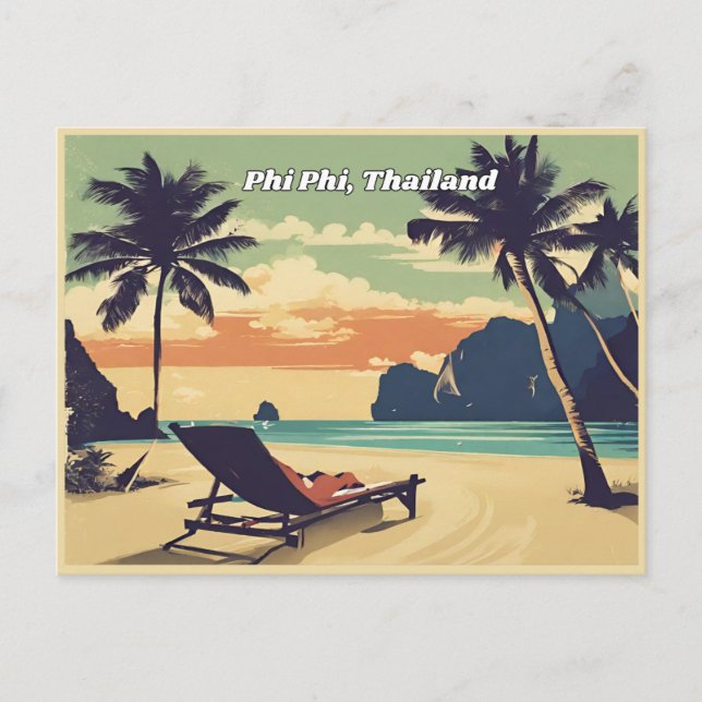 Phi Phi Thailand Postcard (Front)