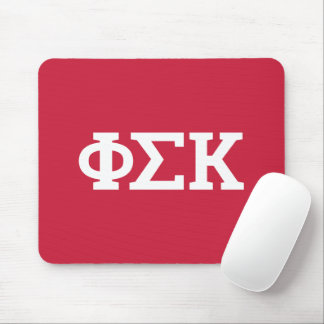 Phi Sigma Kappa Letters Mouse Pad