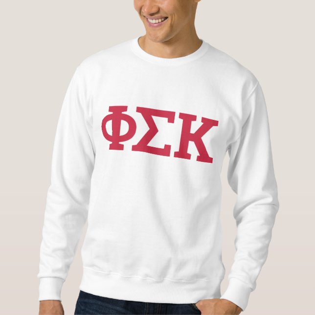 Phi Sigma Kappa Letters Sweatshirt (Front)