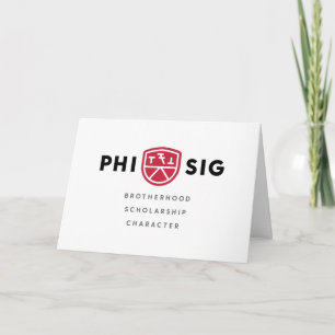 Phi Sigma Kappa Principles Card