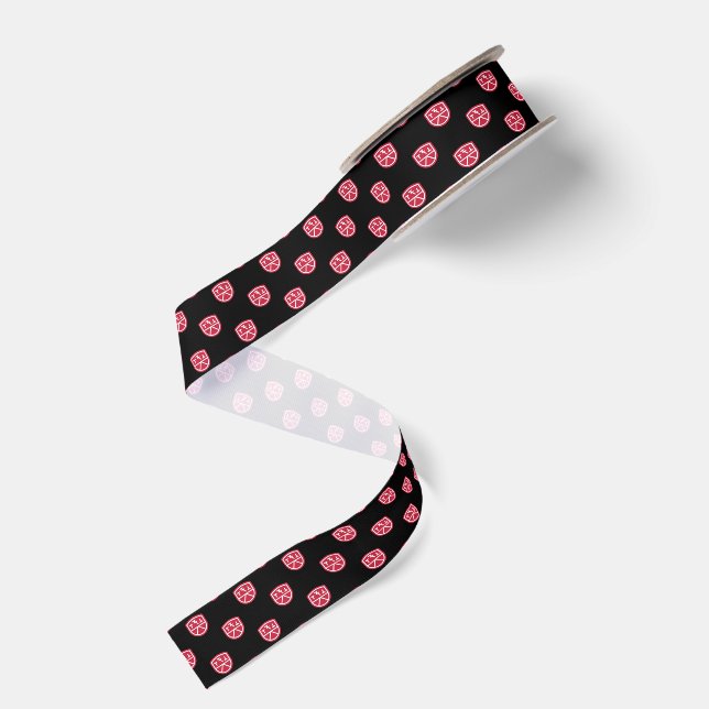 Phi Sigma Kappa Shield Grosgrain Ribbon (Front+Back)
