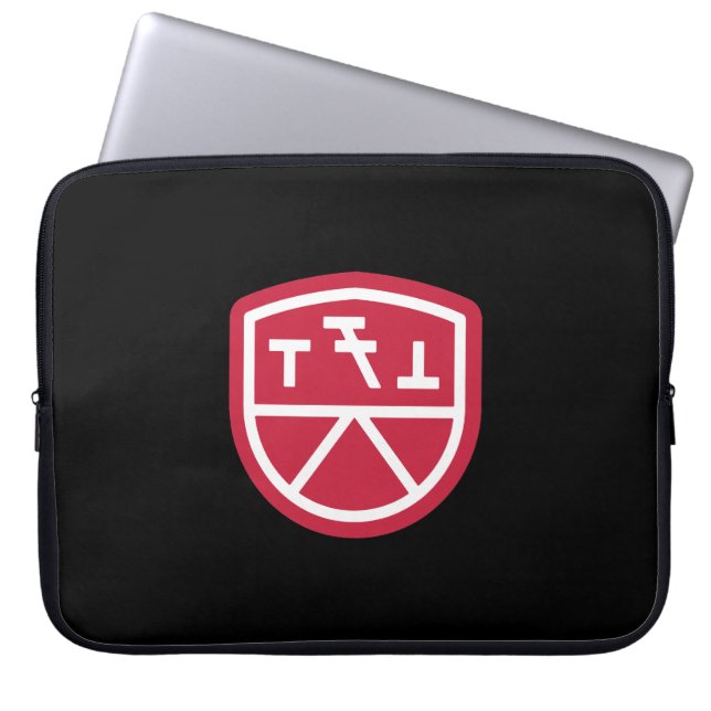 Phi Sigma Kappa Shield Laptop Sleeve (Front)