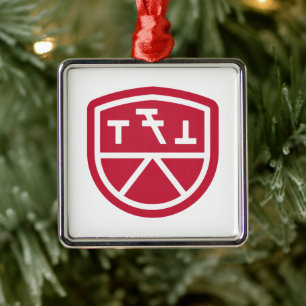 Phi Sigma Kappa Shield Metal Tree Decoration