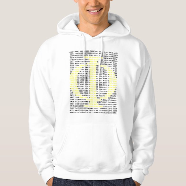 Phi / The Golden Ratio Hoodie (Front)