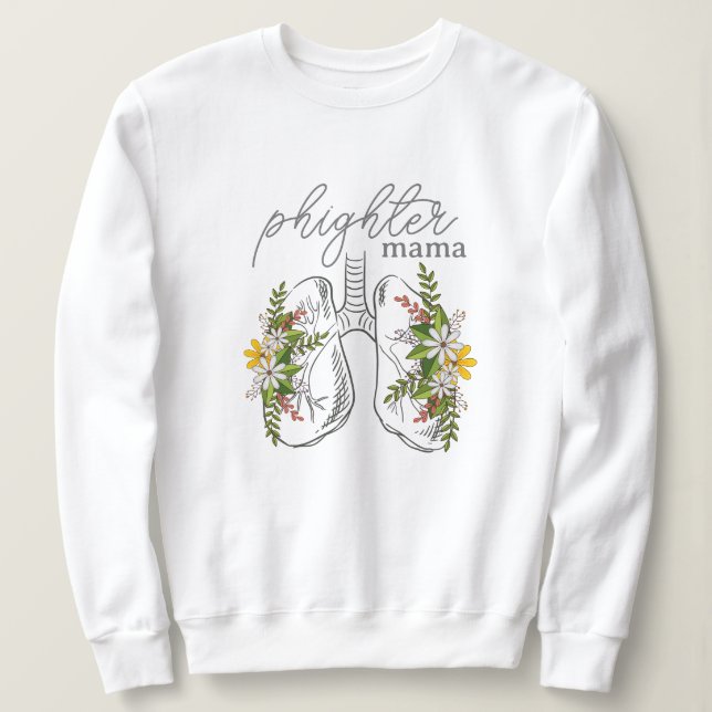 phighter mama sweatshirt (Design Front)