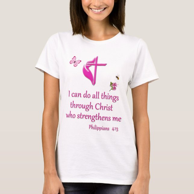 Phiilipeans 4:16  T-Shirt (Front)