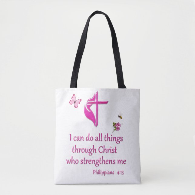 Phiilipeans 4:16  tote bag (Front)