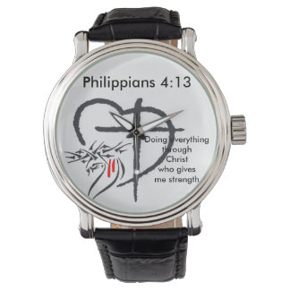 Phil 4:13 Men's Watch