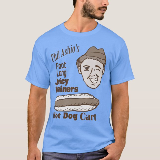 Phil Ashio's Hot Dog Cart 2 Men's Shirt (Front)
