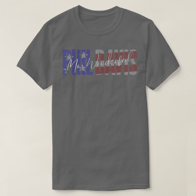 Phil DavisWonderful T-Shirt (Design Front)