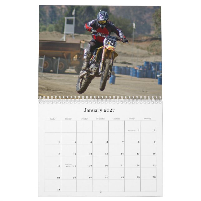 Phil Ingram - Motomontage.com Calendar (Jan 2027)