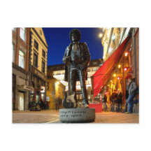 Phil Lynott Sculpture/ Dublin Postcard