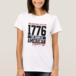 Philadelphia 1776 Dawn of Freedom Graphic T-Shirt