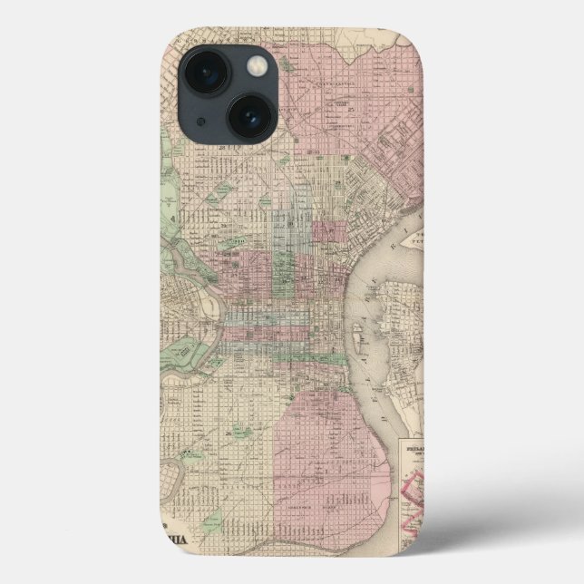 Philadelphia 3 Case-Mate iPhone case (Back)