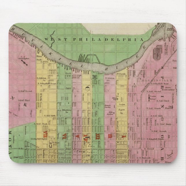 Philadelphia 3 mouse pad (Front)