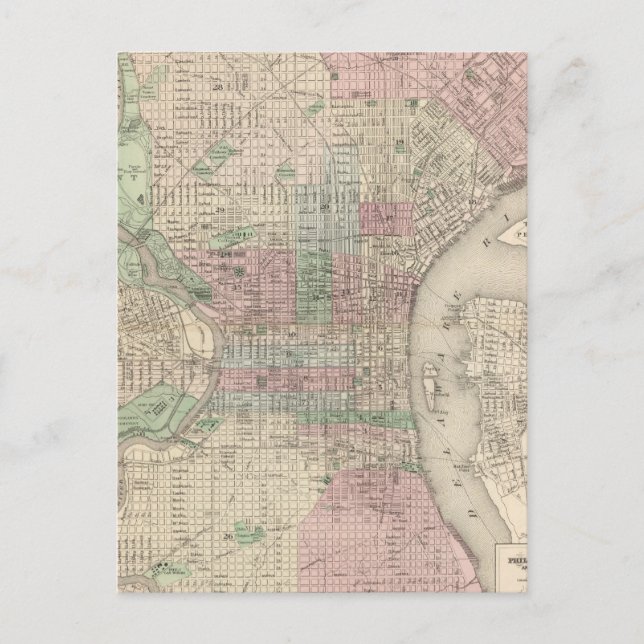 Philadelphia 3 postcard (Front)