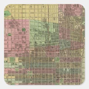 Philadelphia 4 square sticker