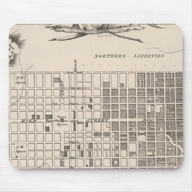 Philadelphia 6 mouse pad (Front)