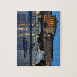 Philadelphia Art Museum and Fairmount Water Works Jigsaw Puzzle