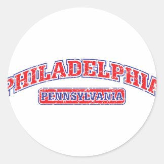 Philadelphia Athletic Classic Round Sticker