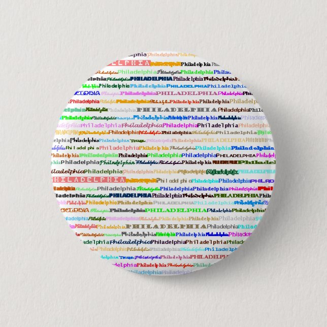Philadelphia Button (Front)