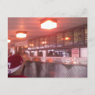 Philadelphia Cheesesteak Postcard