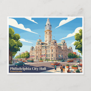Philadelphia City Hall Pennsylvania Postcard