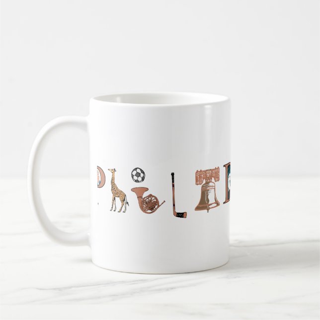 Philadelphia Coffee Mug (Left)