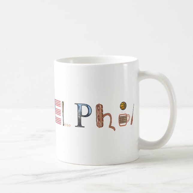 Philadelphia Coffee Mug (Right)