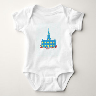 Philadelphia cyrillic baby bodysuit
