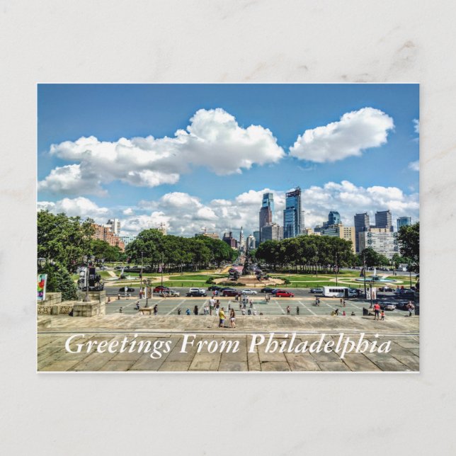 Philadelphia Feeling Postcard (Front)