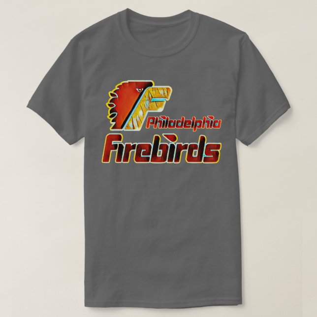 Philadelphia Firebirds Hockey T-Shirt (Design Front)