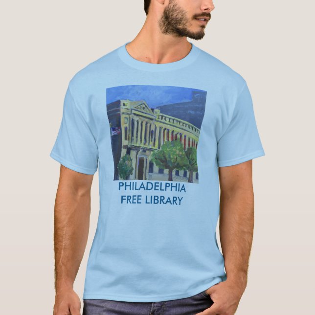 Philadelphia Free Library Tee Shirt (Front)