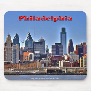 Philadelphia "HDR"Skyline Mousepad