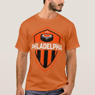 Philadelphia Hockey JerseyPuck Badge (ORIGINAL DES T-Shirt