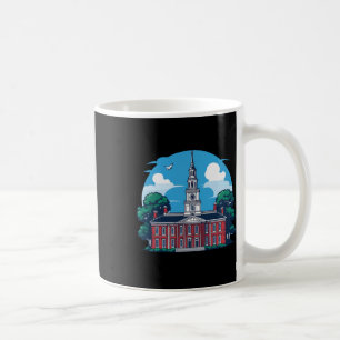Philadelphia Independence Hall Souvenir Long Sleev Coffee Mug